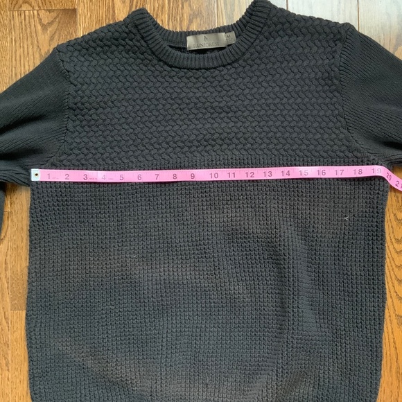 RAINFOREST Sweater in Black/Dark Grey. Size M. - Picture 8 of 9